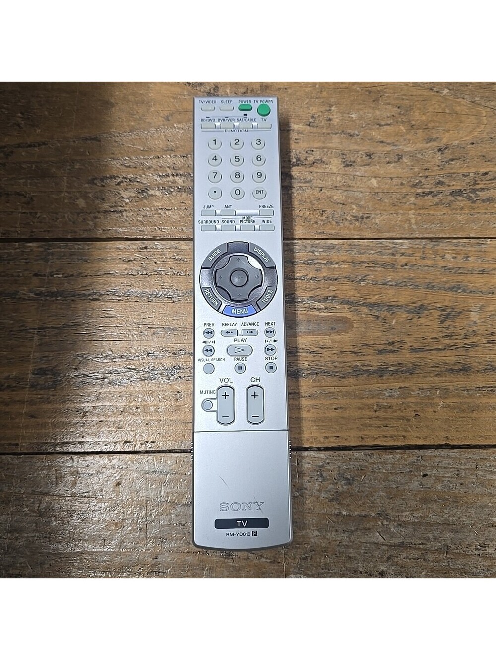 Sony RM-YD010 TV Remote Control Original Genuine for Sony Bravia TVs Tested OEM